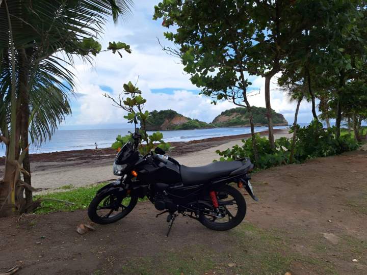 Location moto en Martinique